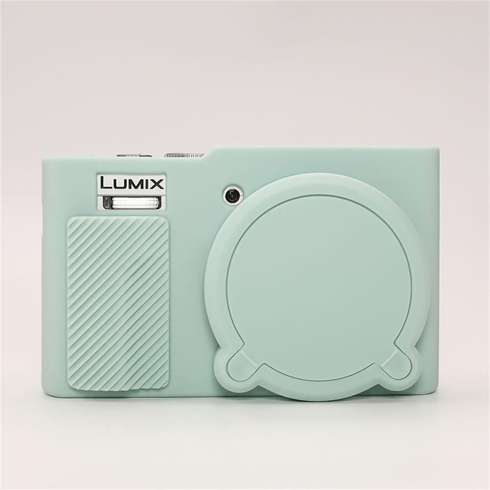TZ99 ZS99 Szilikon Puha Páncél Bőr Kamera Védőtok Fedél Panasonic Lumix DC-TZ99 DC-ZS99 Védő Kameratáska