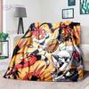 Creativity Animation Helluva Boss Blitzo Adult Soft Plush Flannel Blanket Throw Blanket Living Room Bedroom Bed Sofa Badspread