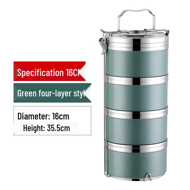 Fanshipin 304 Stainless Steel Insulated Portable Lunch Box