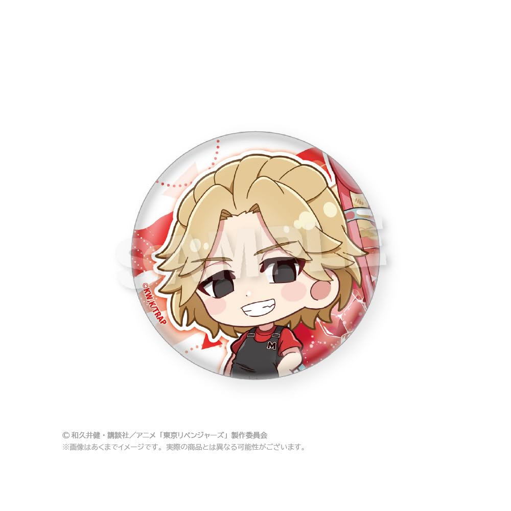 Tokyo Revengers Trading Mini Character Badge Cream Soda box ver. 9-piece