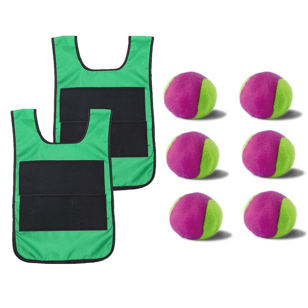ENN LLC Dart Set of Indoor and Outdoor Sports Toy Balls, 2, (Green)