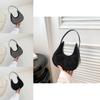 Chic Silver Crescent Bag For Women Featuring Soft Pu Material And Sleek Street Style Ideal For Daily Outfits