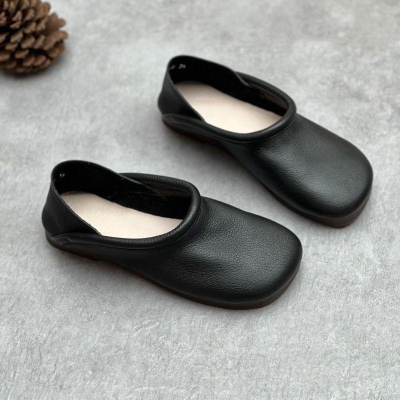 Fashion Spring Autumn style casual simple flat bottomed women's shoes with round toe for comfortable walking without tiring feet
