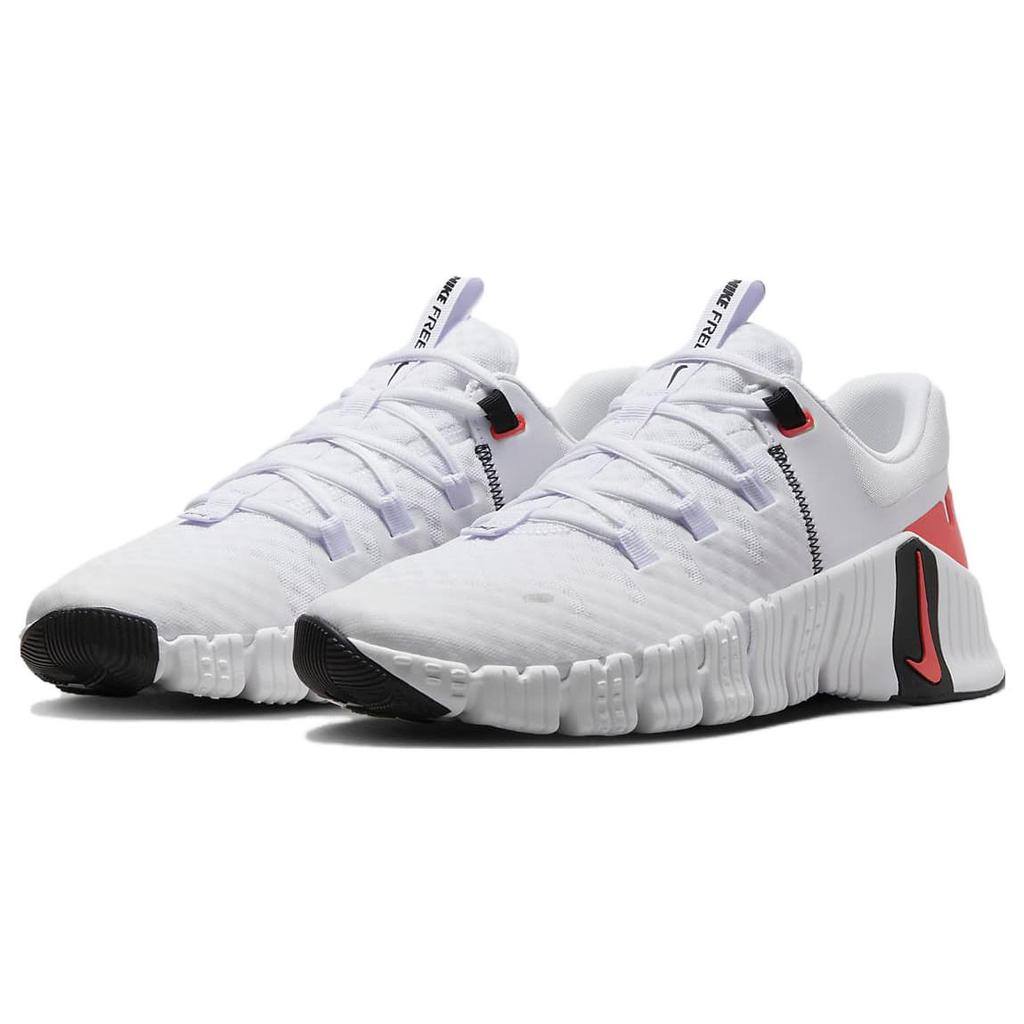 Ny Nike Free Metcon 5 Hvit Bright Crimson DV3949-100
