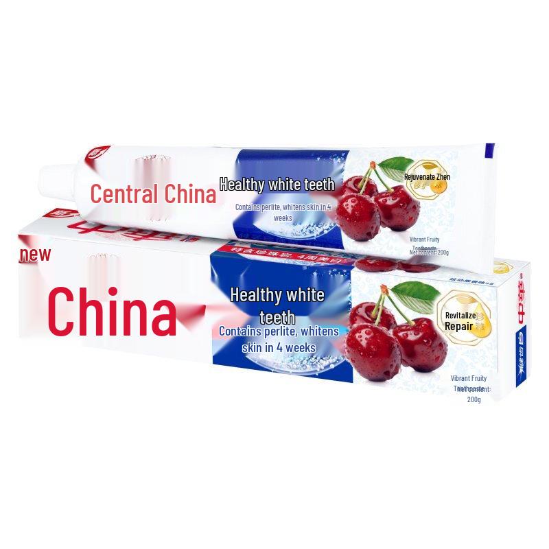 

Zhonghua Healthy Teeth Baking Soda Fruit Flavor Toothpaste 3-Pack