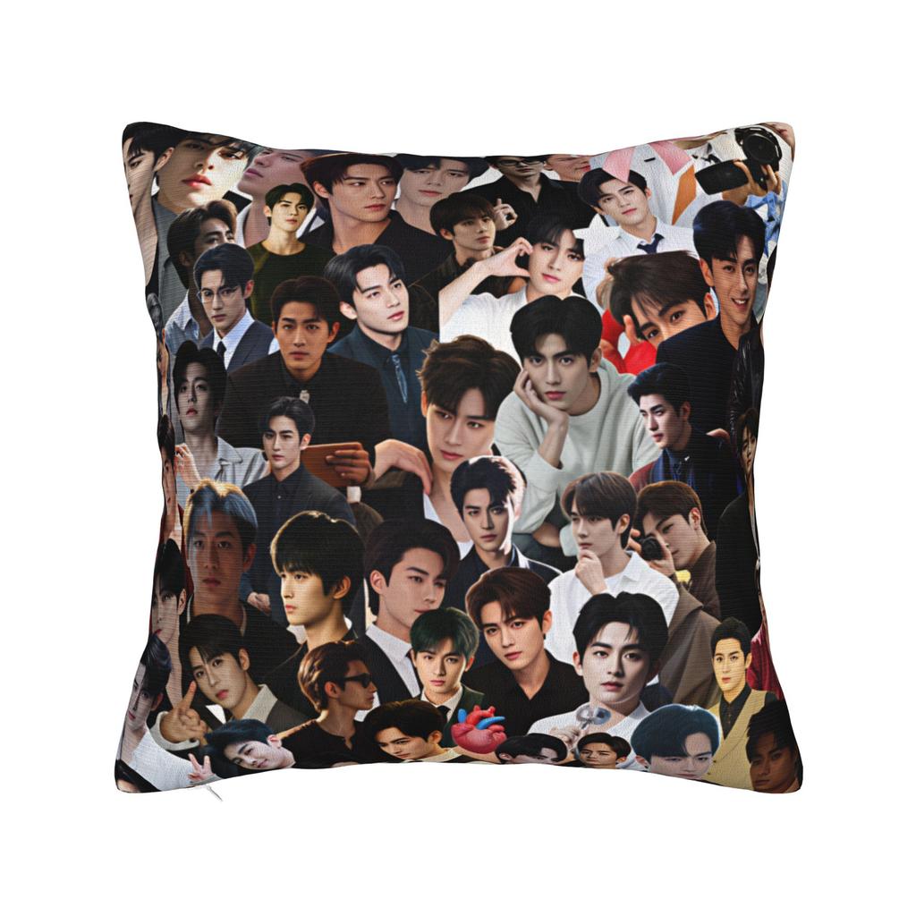 Zhang Linghe Pillow Case  Soft Pillow Cover For Living Room Sofa Retro Trendy Cushion Cover