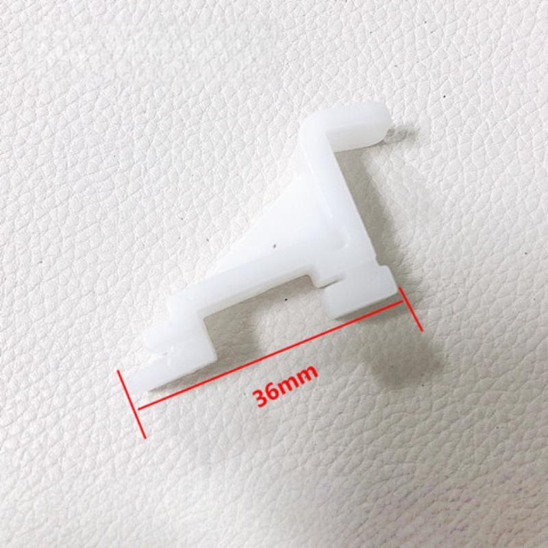10PCS Shatterproof Plastic Freezer Shelf Bracket Hooks Quick Assemble Refrigerator Support Parts for Commercial Bar Cafe Fridges