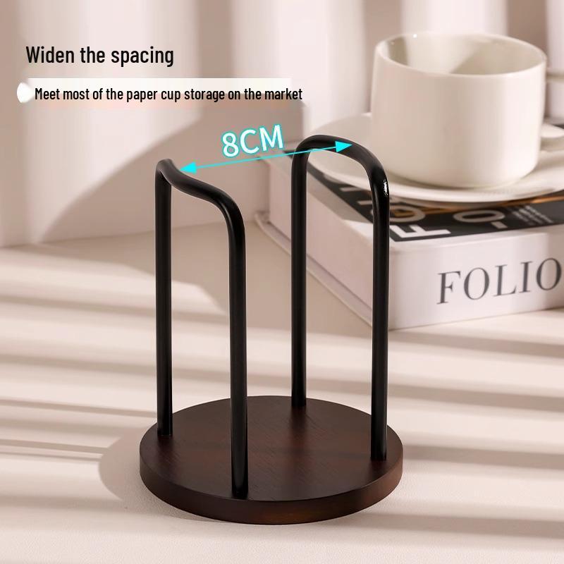 Newcomer Discount: High-Value Disposable Cup Holder - Desktop Coffee Storage Rack
