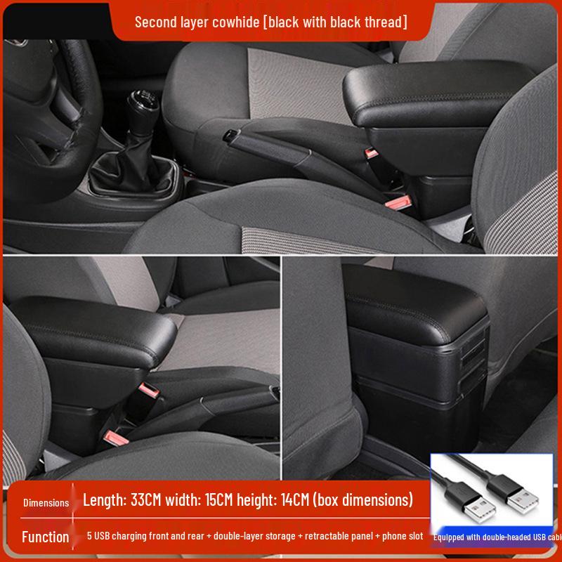 Compatible Armrest Box for 2021 Honda Fit Fourth Gen LIFE 24.