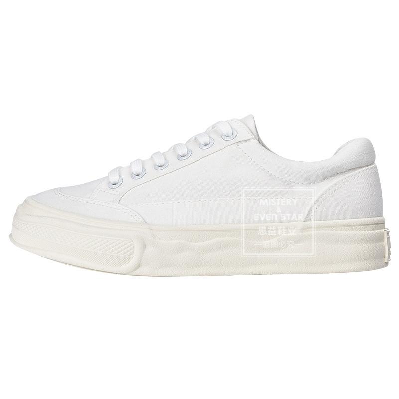 

Весной в продаже новые товары, универсальные парусиновые туфли на новой платформе, растворяющиеся белые туфли 542. 40 белый