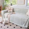 Chenille Line Sofa Cover Mat Throw Blankets Living Room Couple Position  Modern  Camping Picnic Blanket Cover