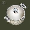 Huoxiang Krone Emaille Suppentopf