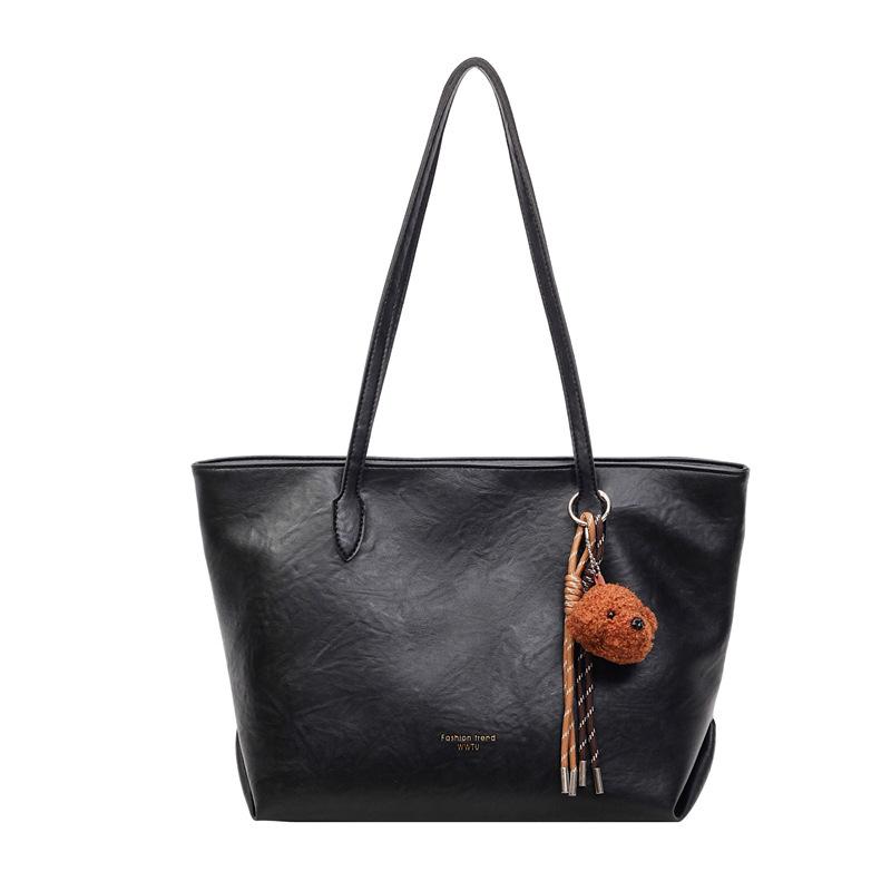 Large-capacity Bag Women's Autumn and Winter New Simple and Fashionable Shoulder Bag Commuter Tote Bag