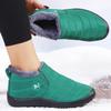 Cotton Shoes Women's Snow Boots Large Size Polyurethane Women's Boots Piled Thickened Short Boots Warm Soft-soled Cotton Boots