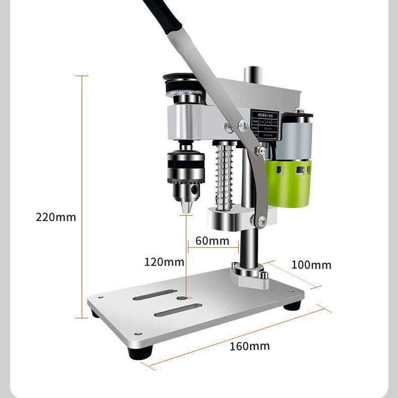 Mini precyzyjna wiertarka stołowa: Akcesoria DIY do naprawy zegarków i nie tylko