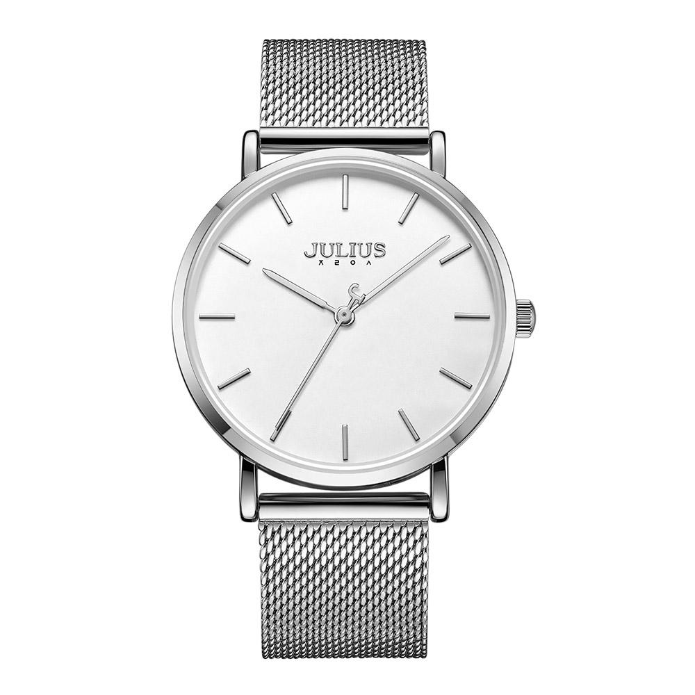 Jyullieoseu Ja-1164M Men'S Mesh Band Wristwatch