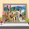 5D Full Drill Diamond Embroidery Alpaca Handmade Gift Diamond Painting Animal Art Rhinestone Needlework Decor For Home