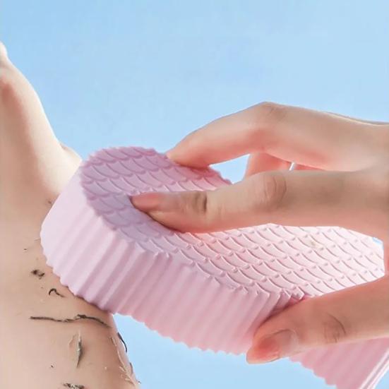 Reusable Bath Sponge Rejuvenating Shower Sponge Universal Skin Type Body Scrubber Efficient Exfoliation Dead Skin Remover
