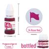 Photosensitive Quick-Dry Stamping Ink - 10ml Red, Black, Blue, Purple Ink for Stamp Pads