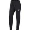 Nike Alphabet Print Slim-Fit Cuffed Casual Pants Women Bottoms Black BV2720-010