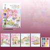 Watercolor Coloring Book Decompression Drawing Doodle Cartoon Self-painting Paper