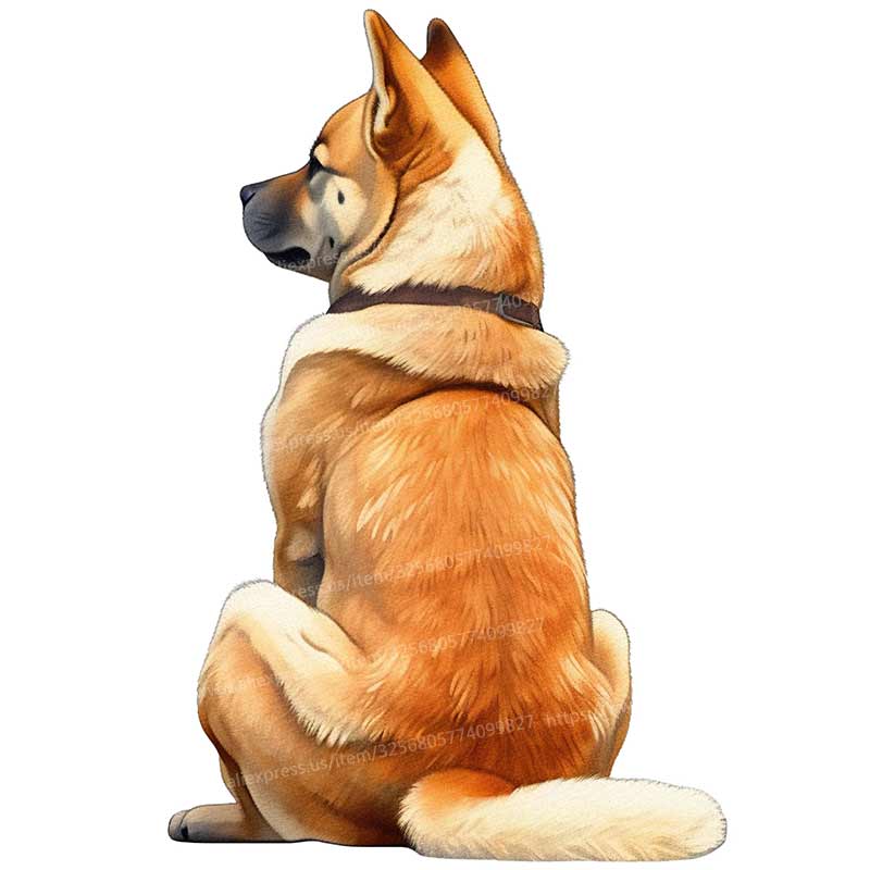 9 Styles Cute Dog Car Sticker Pet Dog Animal Car Sticker Waterproof Styling Automobiles Motorcycle Exterior Accessories Y205