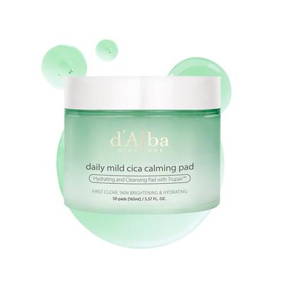 Daliy Mild Cica Calming Pad 165ml (50 Sheet)