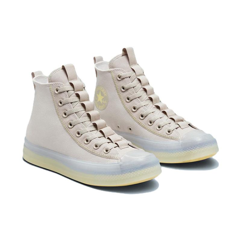 Converse Chuck Taylor All Star CX Comfortable Versatile High Top Espadrilles Unisex White Yellow