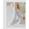 Ballet-style Socks, Women's Thigh-high Socks, Autumn and Winter Thin Lace Pile Socks, Long Socks, School Style