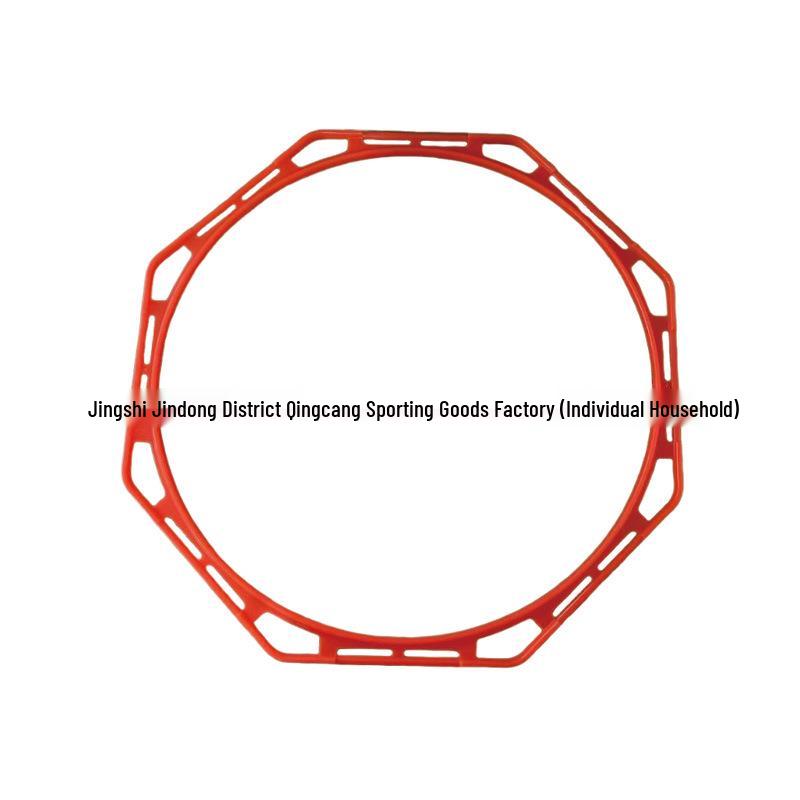 Polygon Agile Hoop: Children's Sports Training Ring for Basketball and Football Fitness.