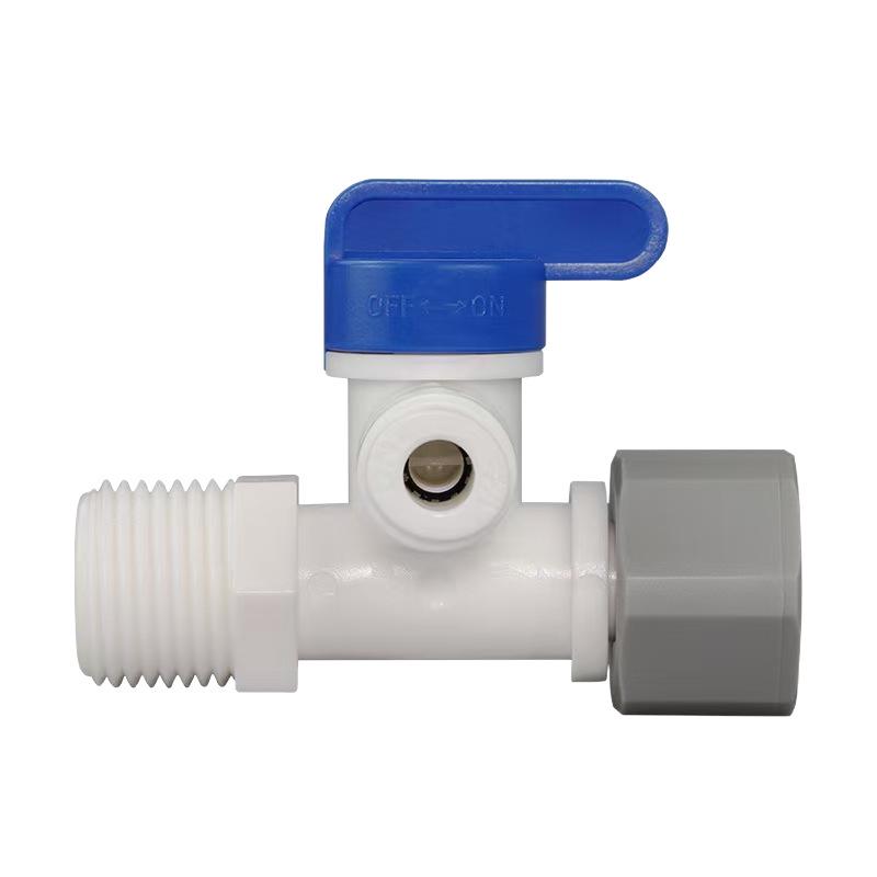 2-Minute Plastic Integral Three-Way Ball Valve for Household Water Purifiers
