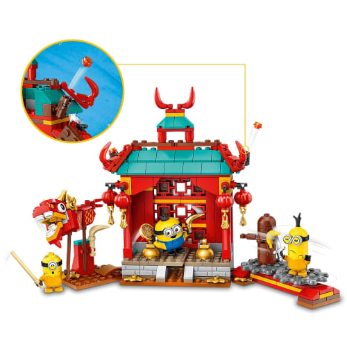 LEGO Minions Minion Kung Fu Battle 75550 Toy Block Present Movie Boys Girls Ages 6+