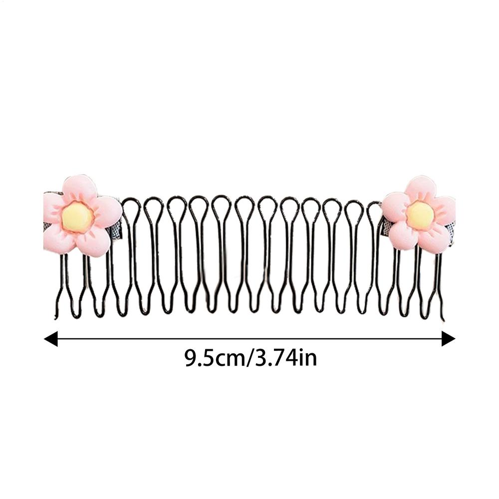 Hair Comb Broken Headband Hair Clips Hair Comb  Flower Crown Broken Hair Hairpins Side Combs Strong Hold Hairpins Accessories