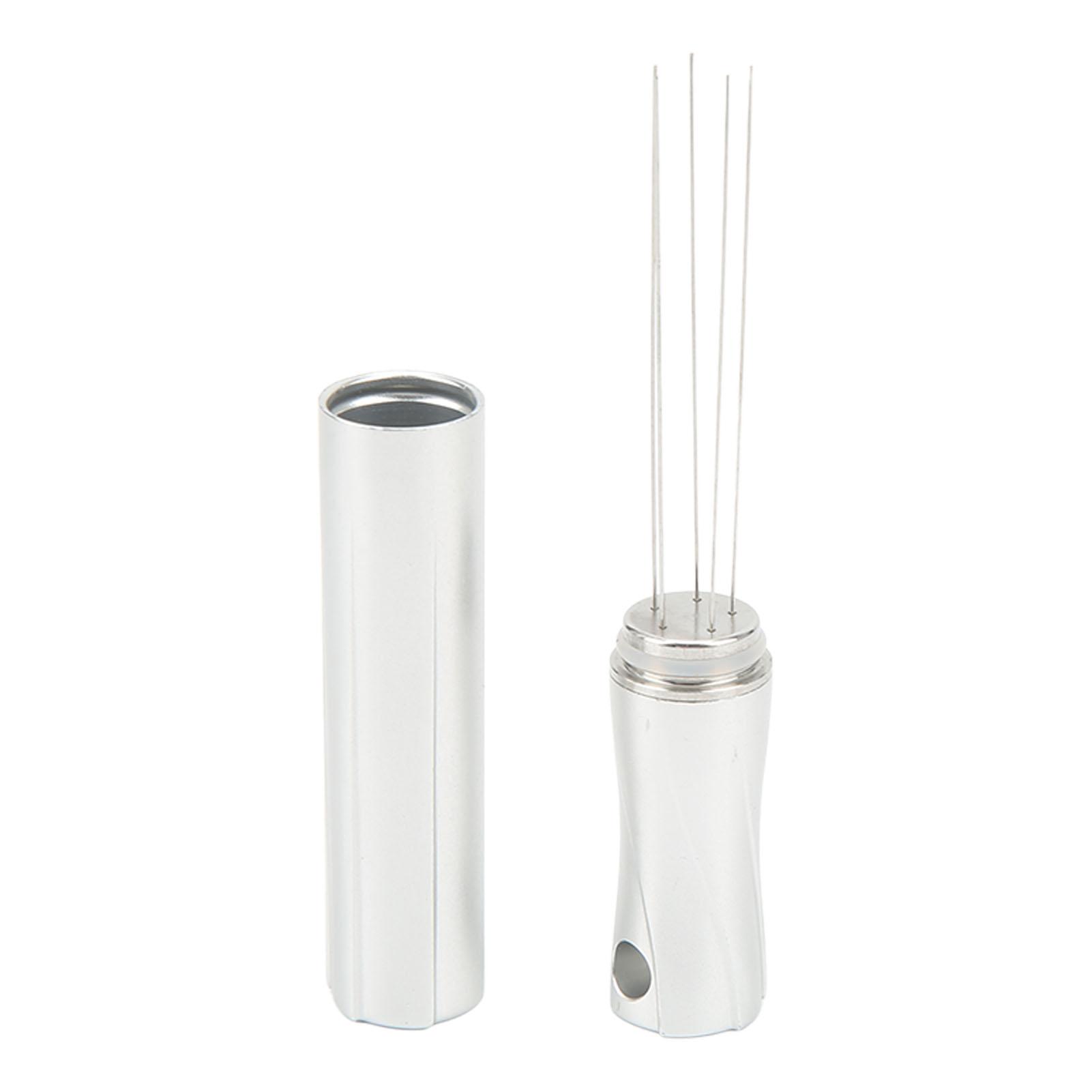 

Coffee Powder Stirring Needle Professional 304 Stainless Steel Coffee Stirring Tool with Cover for Coffee Distribution