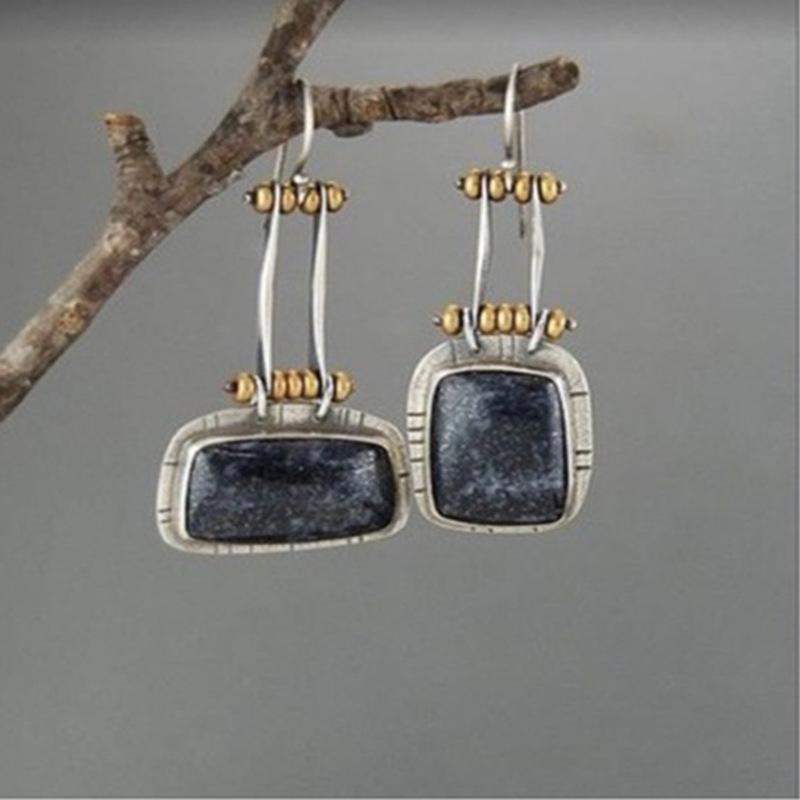 

Vintage black earrings чёрный
