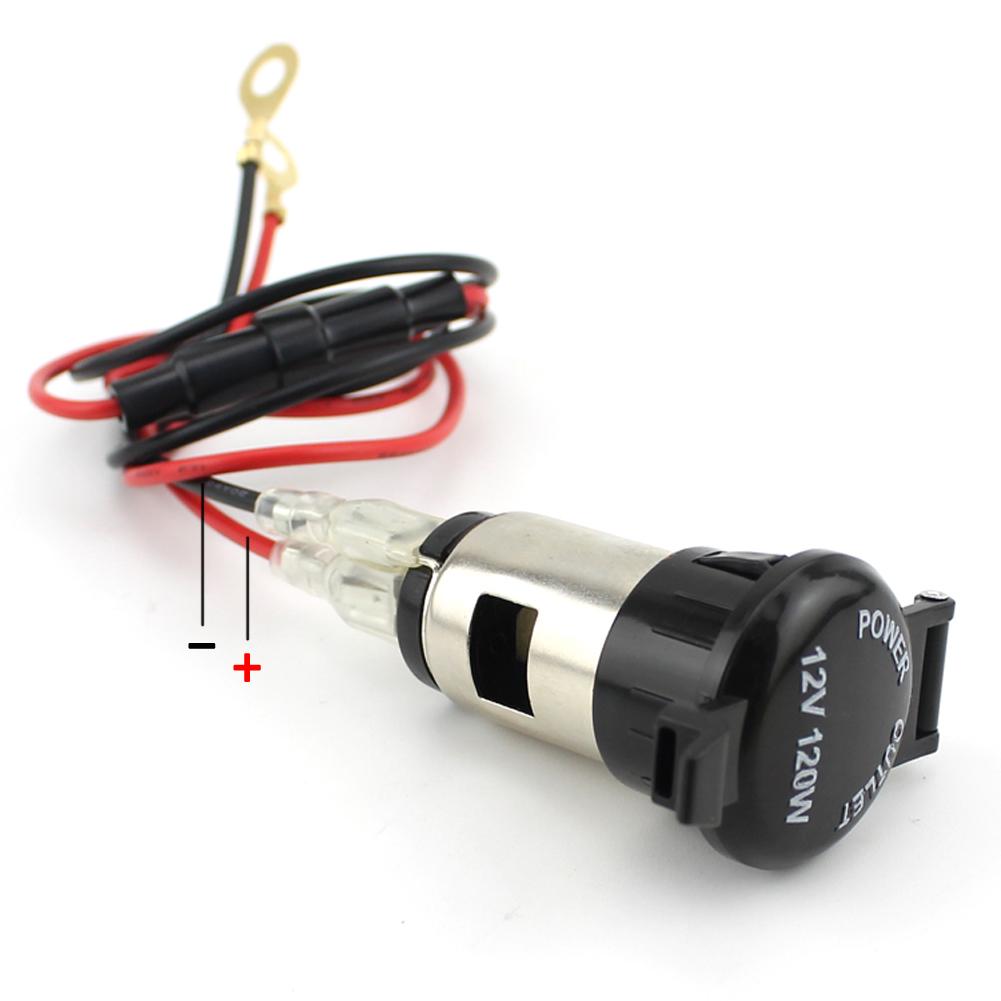 Golden Cigar Lighter USB GPS Electric Outlet Vehicle-mounted Phone Charger