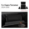 Top Suede For Cupra Terramar 2024 2025 2026 LHD RHD Car Front Rear Doors Map Pocket/Co-Pilot Toolbox Sticker Interior Trim