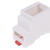 1 pièce Boîte de jonction PLC Rail DIN Boîtier électronique en plastique Boîtier de projet 4 couleurs 88X37X59 mm Montage sur rail 35 Boîtier d'instrument