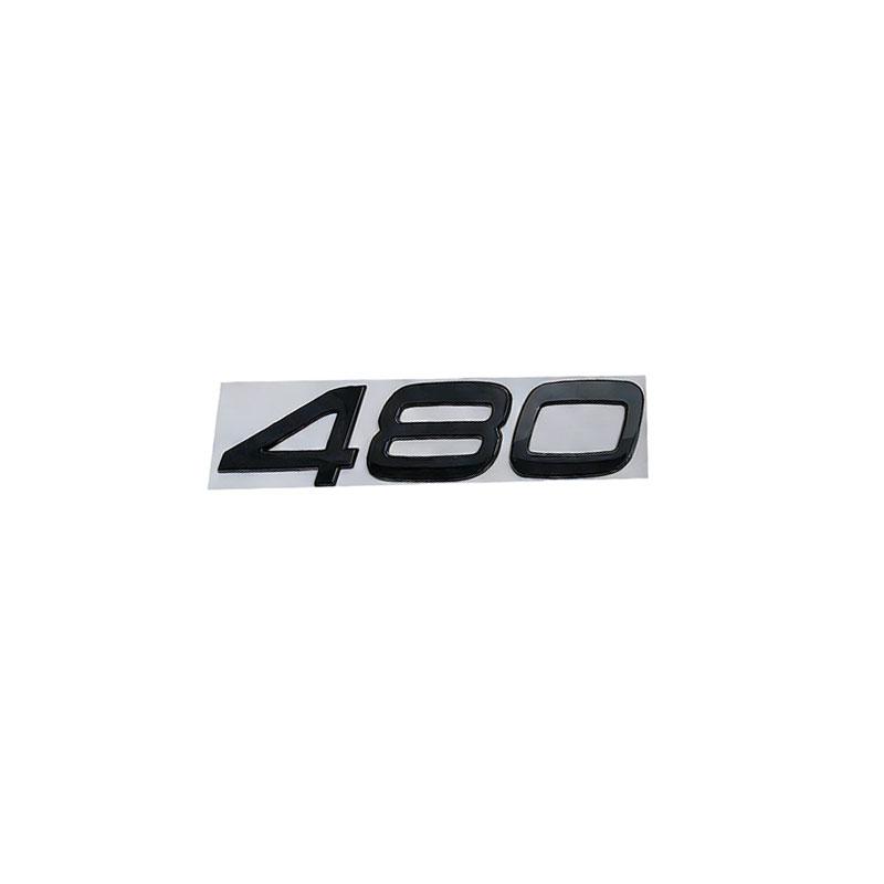 480 500 Big Digital Mark Car Stickers for Volvo Truck National Five Door Label Number Car Accessories Rear Trunk Refit Emblem