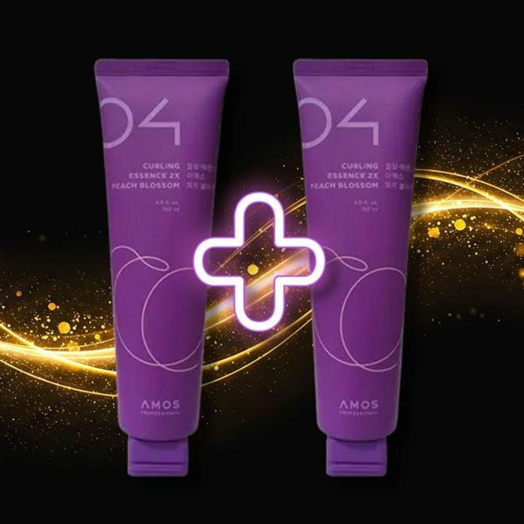 Amos Curling Essence EX Peach Blossom NEW 150 x 2