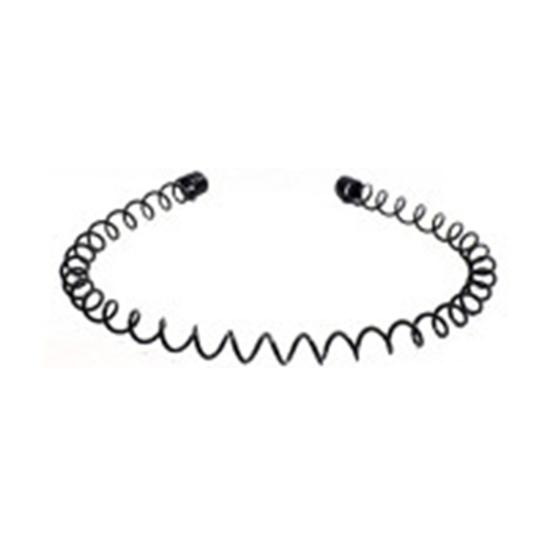 Ободок для волос унисекс, регулируемый, металлический, волнистый стиль, обруч, зажимы для мужчины 2