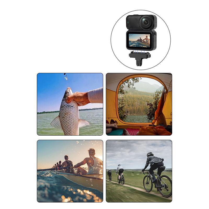 Suitable For Dji Osmo Nano Magnetic Installation Adapter Camera Stand Base Foldable Installation Fixed Stand Quick Release