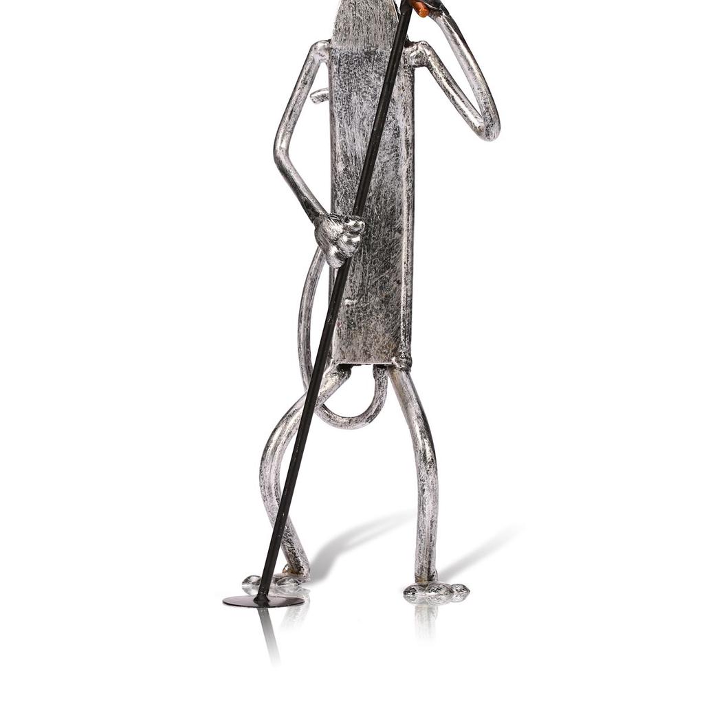 TOOARTS Metal Sculpture A Singing Cat Home Furnishing Articles Handicrafts