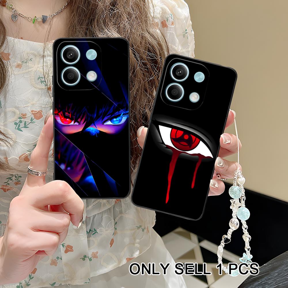 Anime Eyes Phone Case for POCO F8 F7 F6 F5 F4 F3 F2 Pro GT C75 C71 C65 C61 C40 Pro Ultra Soft TPU Shockproof Cover