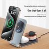 Original Magnetic Wireless Charger: Three-in-One Fast Charging Stand for Phone, Watch, and Earbuds