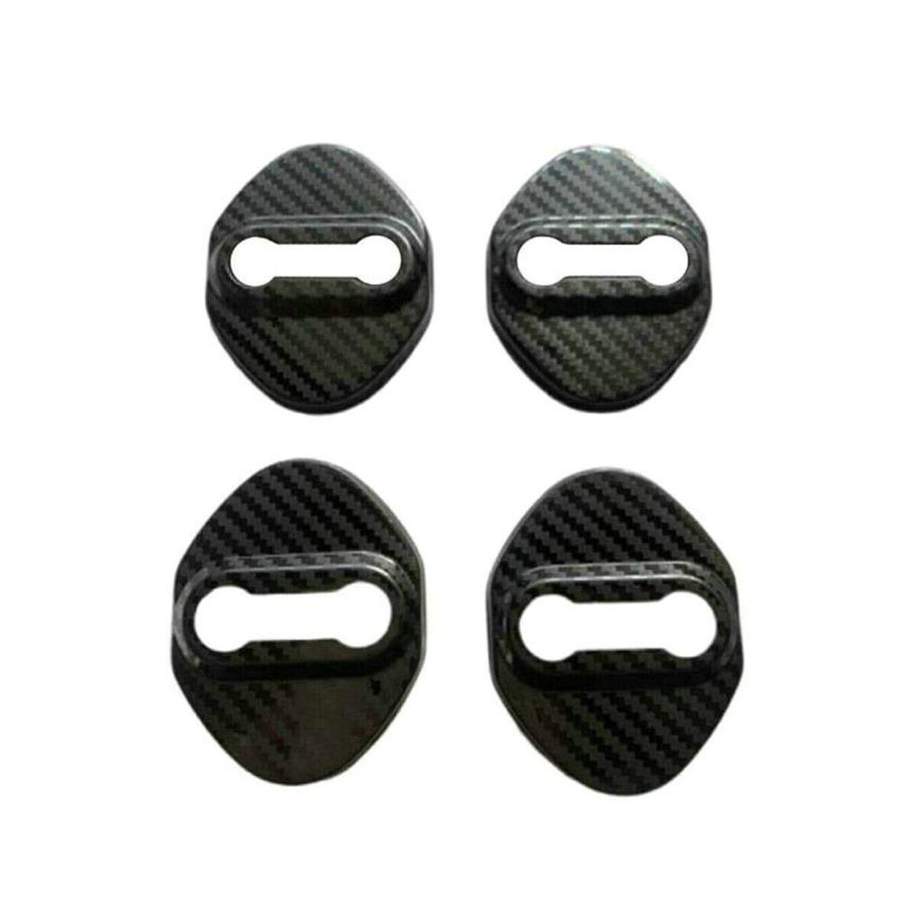 4Pcs/Set Car Door Lock Protective Cover Trim Decal For 2010- Toyota 4RUNNER