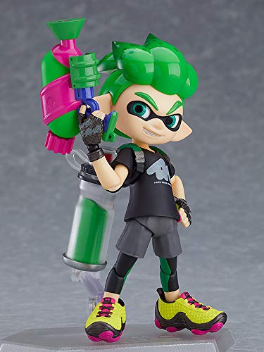 Figma Splatoon/Splatoon 2 Boy DX Edition Non-scale Plastic Painted Articulated Figure (Re-release)