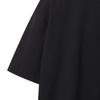 Customellow Schwarzes Oversized Dying T-Shirt cqTam25421bkx