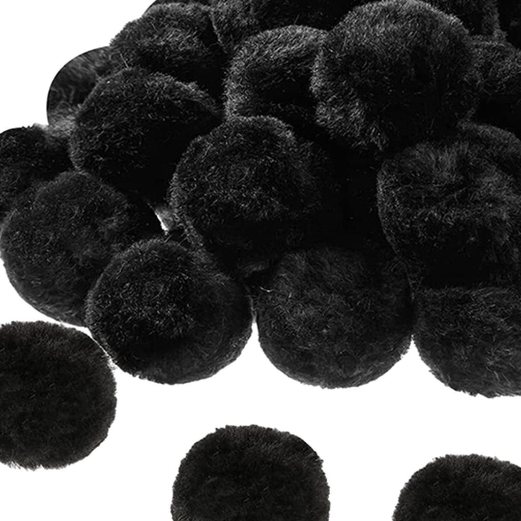 Balls - 30pcs Pompoms for Arts Craft DIY Projects Key Toys Christmas Wedding Party Home Decor