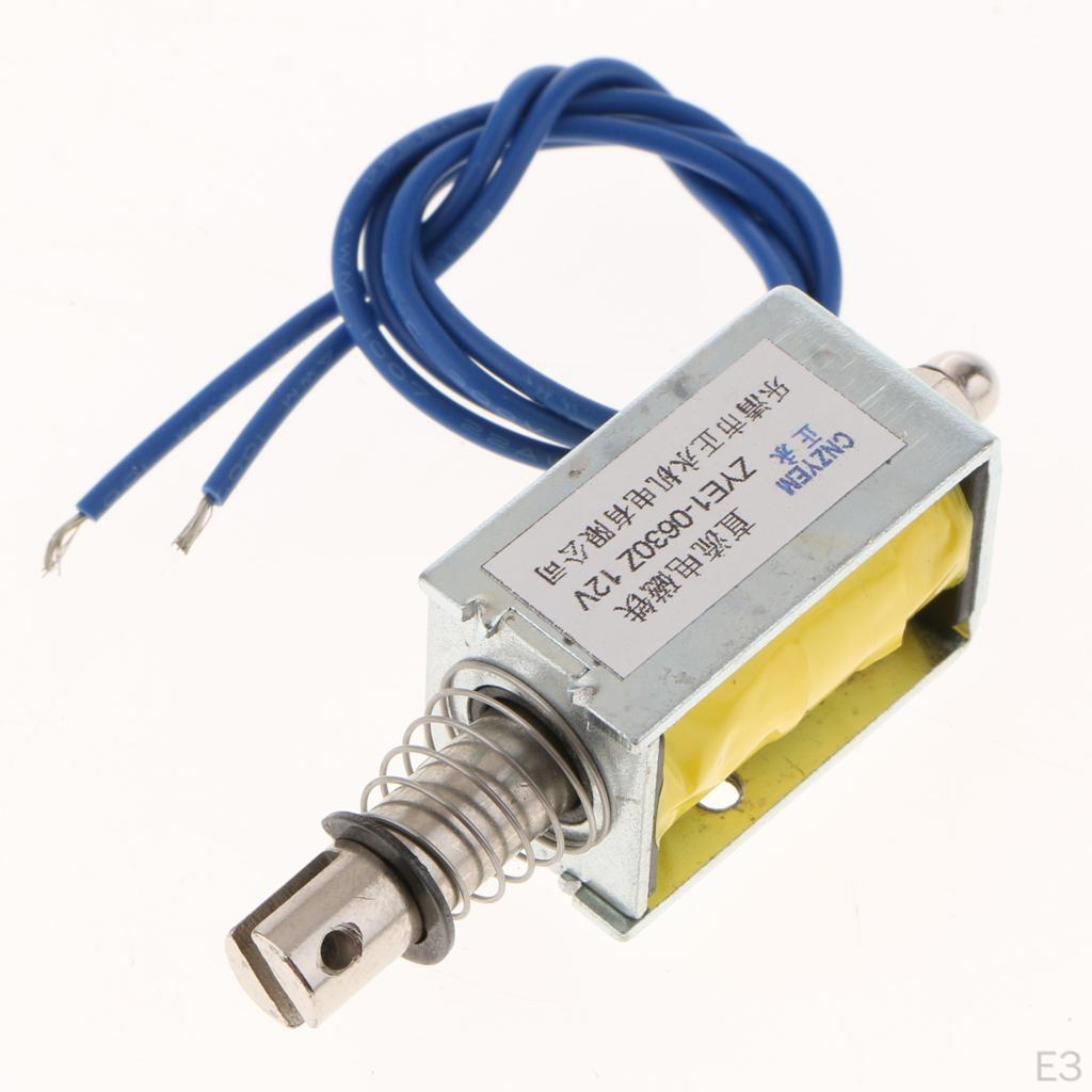 Kompaktiškas linijinis solenoidinis aktuatorius namų automatizacijai